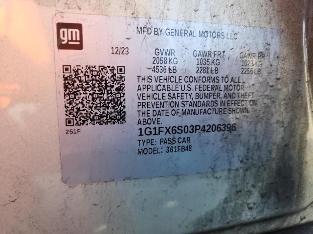 2023 CHEVROLET BOLT EV 2L #3293424446