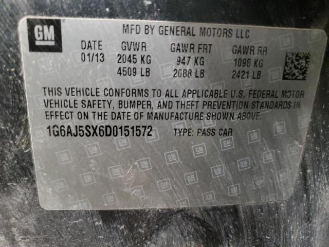 2013 CADILLAC ATS PERFOR #3297981035