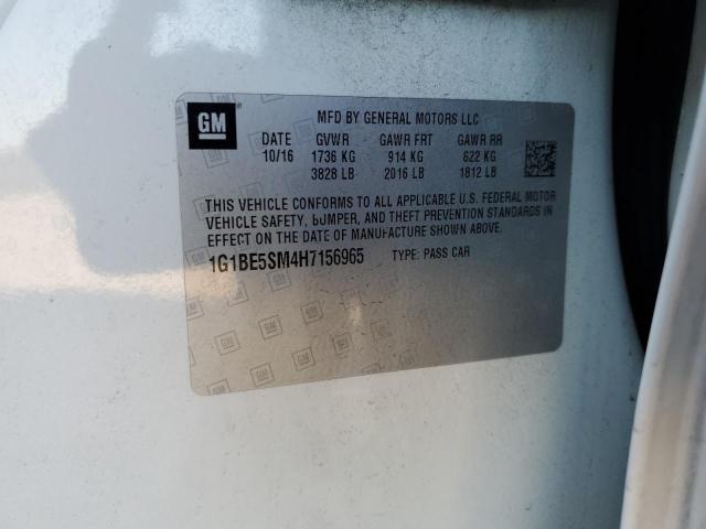 2017 CHEVROLET CRUZE LT #3261189949