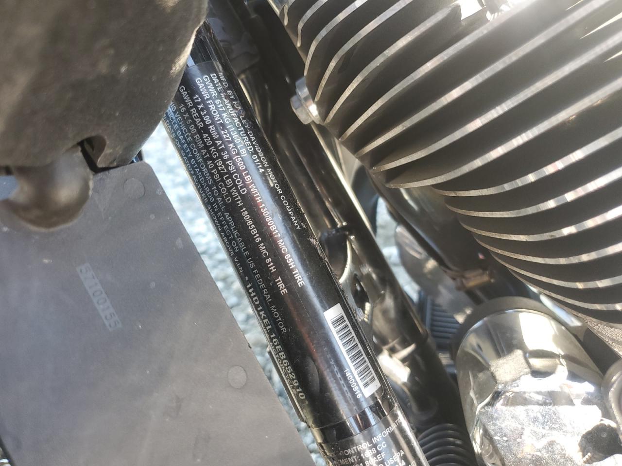 Lot #3284033806 2014 HARLEY-DAVIDSON FLHTK ELEC