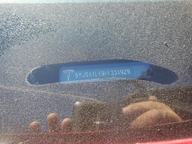 2019 TESLA MODEL S - 5YJSA1E49KF331929