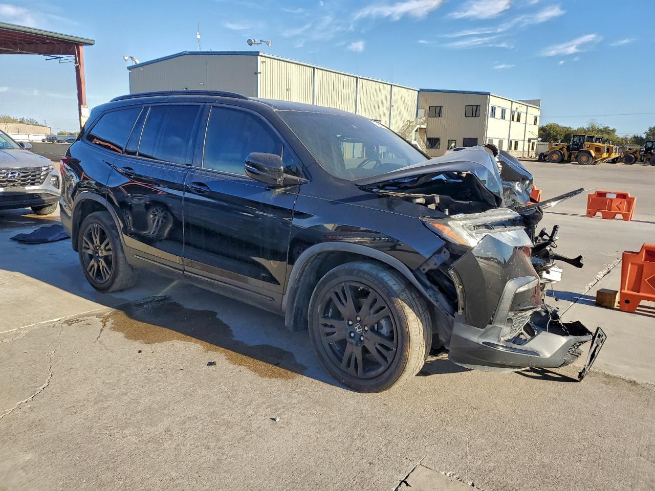 Lot #3316816397 2020 HONDA PILOT BLAC