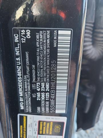 2017 MERCEDES-BENZ C 300 4MAT - 55SWF4KB1HU201285