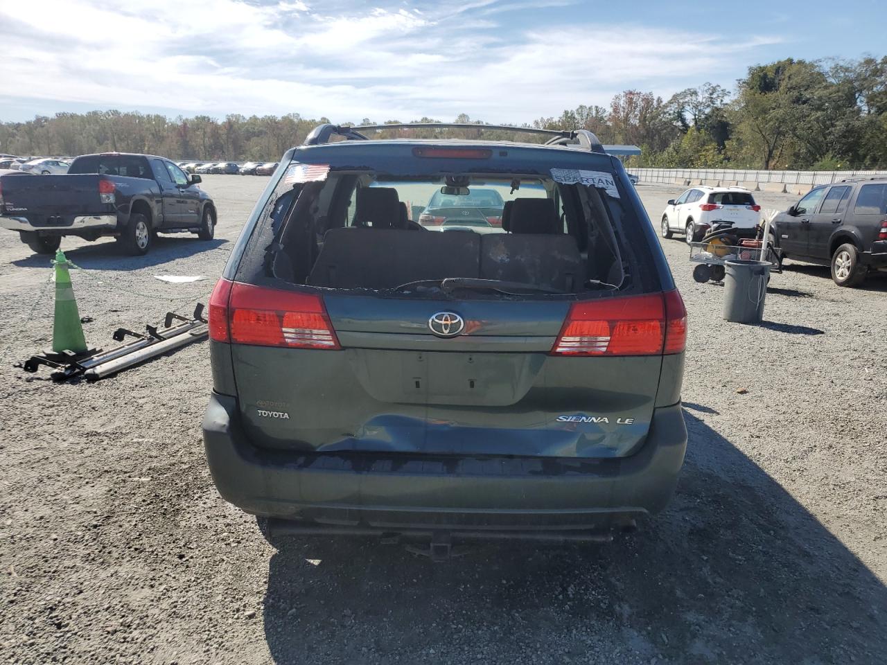 Lot #3284830521 2004 TOYOTA SIENNA CE