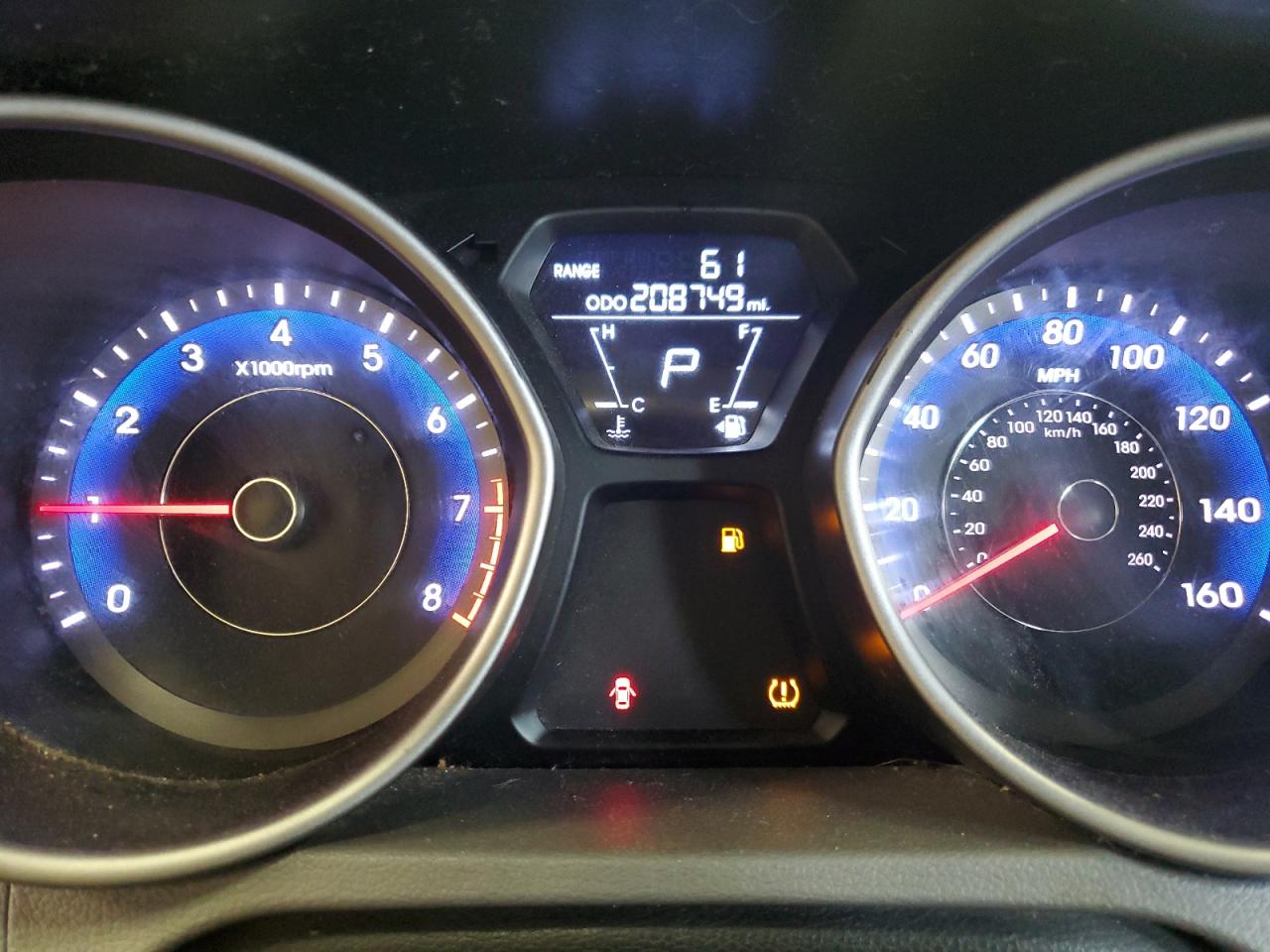 Lot #3260509323 2013 HYUNDAI ELANTRAGLS