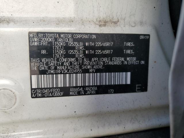 2019 TOYOTA RAV4 LE - JTMG1RFV3KJ024955