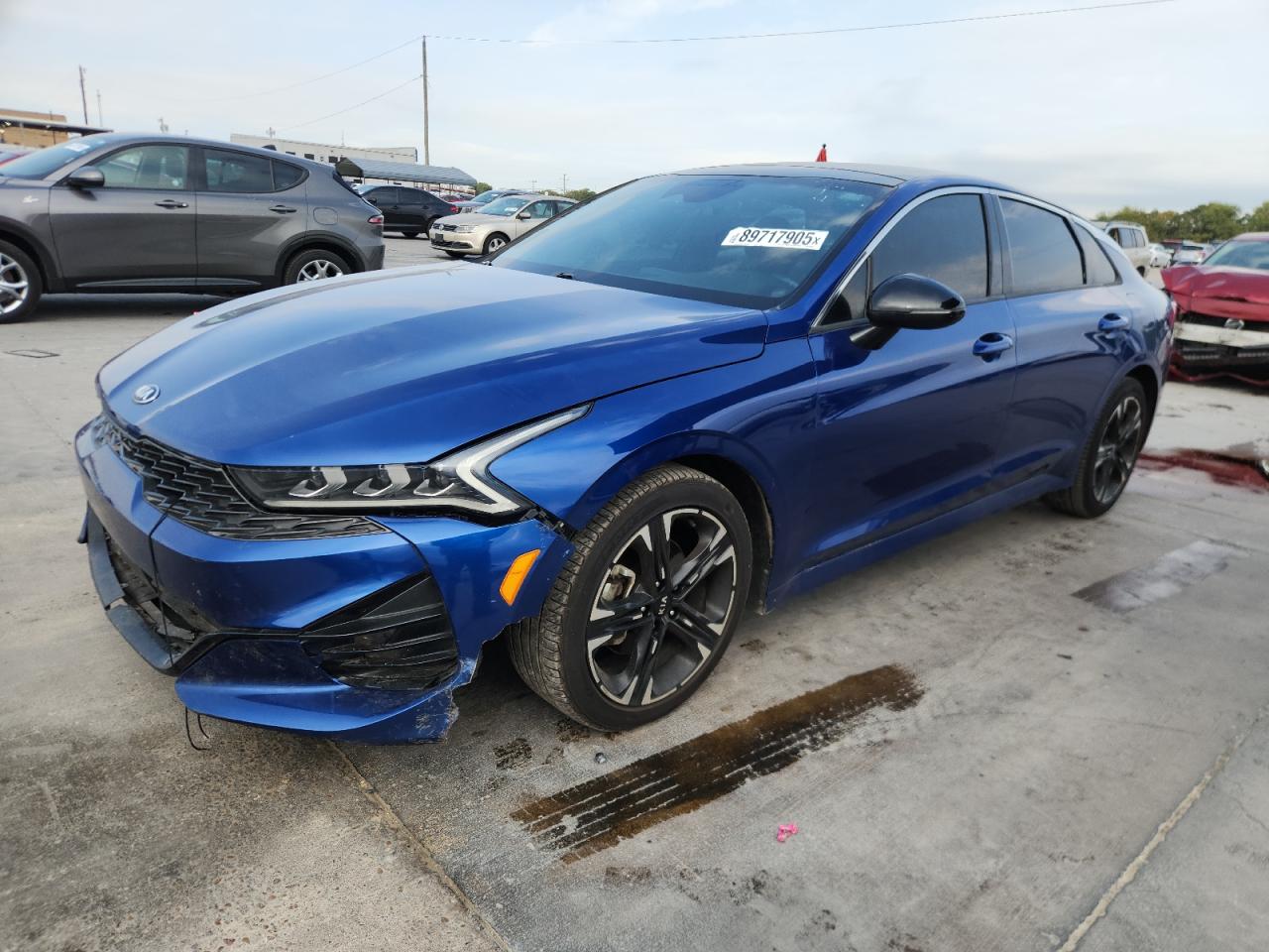 Lot #3274643795 2021 KIA K5 GT LINE