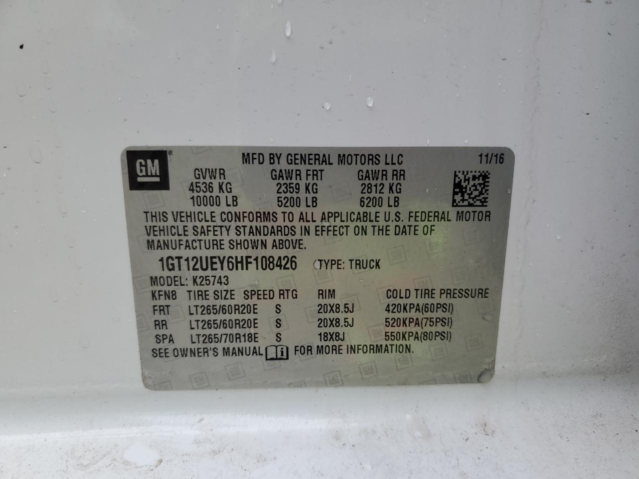 GMC SIERRA K2500 DENALI