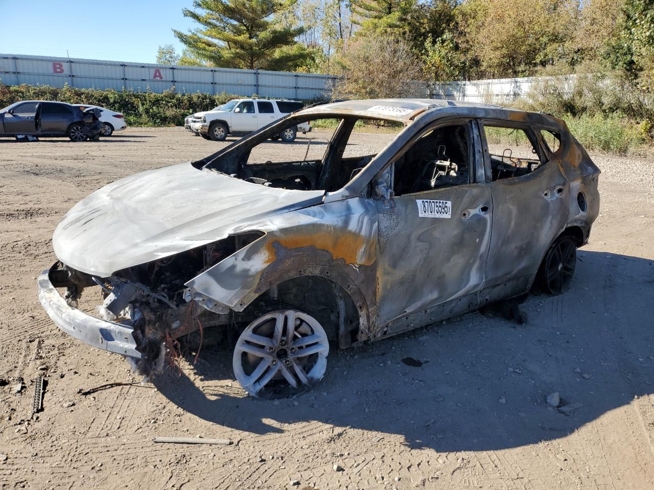 Lot #3303663927 2018 HYUNDAI SANTA FE S