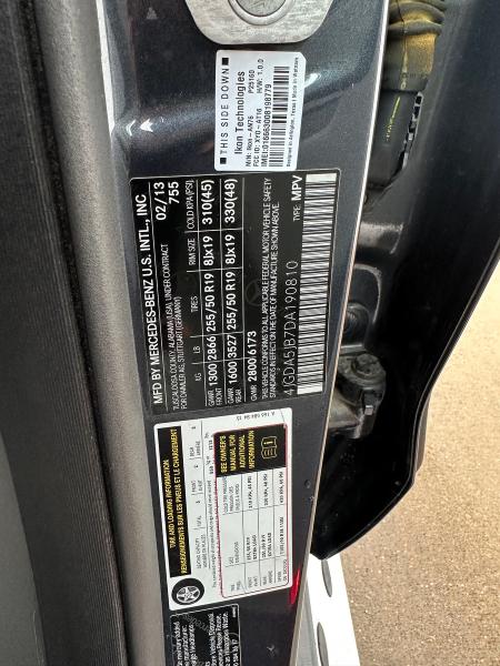 2013 MERCEDES-BENZ ML 350 - 4JGDA5JB7DA190810