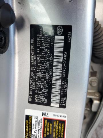 2009 TOYOTA CAMRY BASE #3308215167