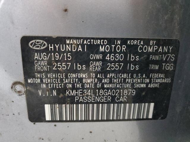 2016 HYUNDAI SONATA HYB KMHE34L18GA021879