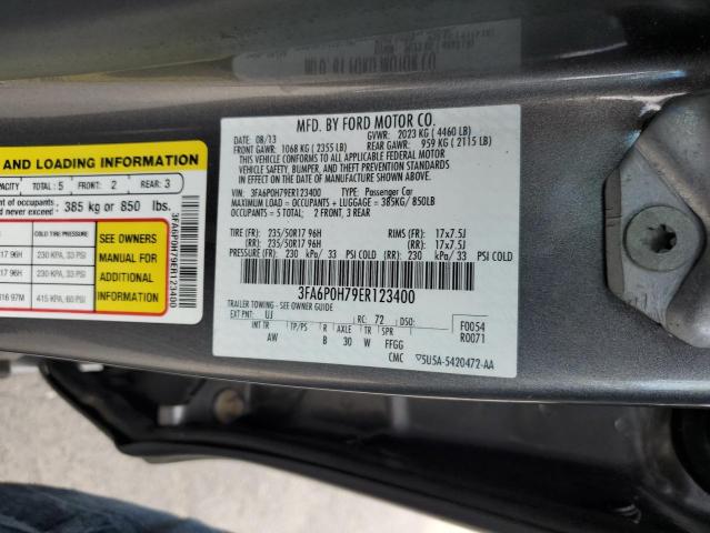 2014 FORD FUSION SE - 3FA6P0H79ER123400