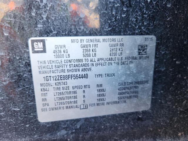 2015 GMC SIERRA K25 #3290406766