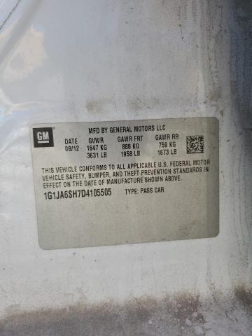 2013 CHEVROLET SONIC LS - 1G1JA6SH7D4105505