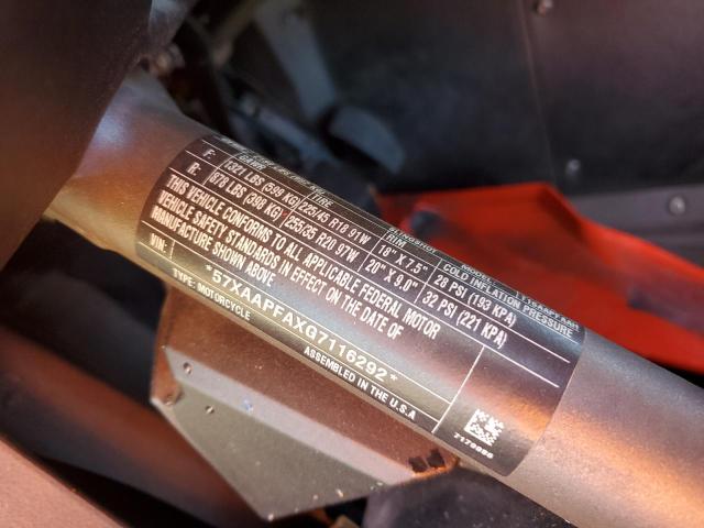 2016 POLARIS SLINGSHOT SL - 57XAAPFAXG7116292