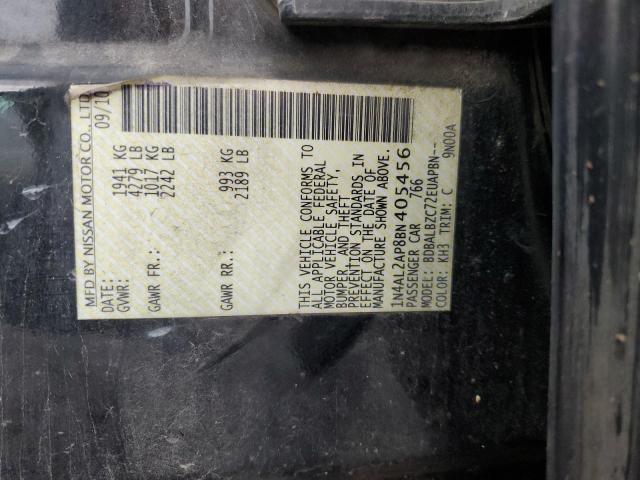 2011 NISSAN ALTIMA - 1N4AL2AP8BN405456