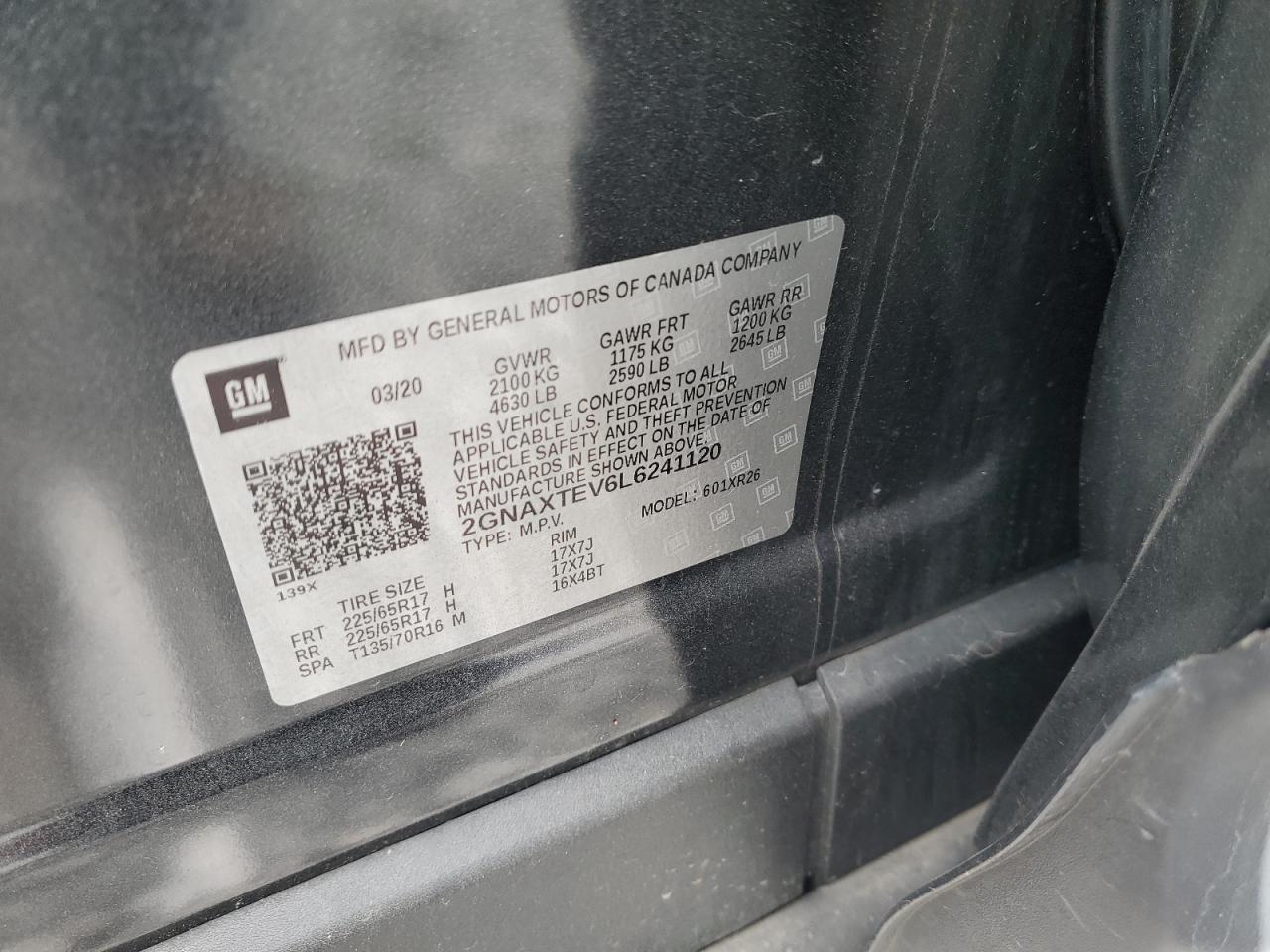 CHEVROLET EQUINOX LT