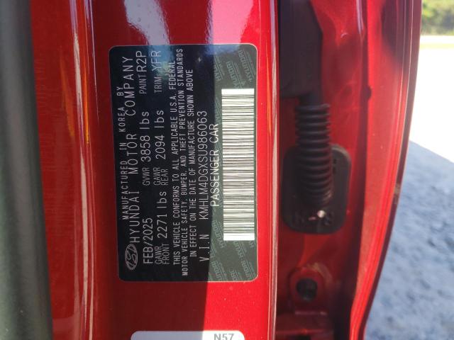 2025 HYUNDAI ELANTRA SE KMHLM4DGXSU986063