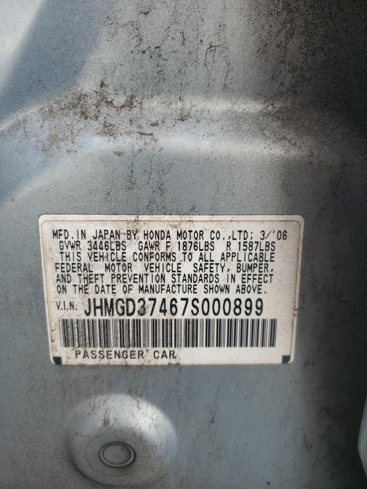 Lot #3277223931 2007 HONDA FIT