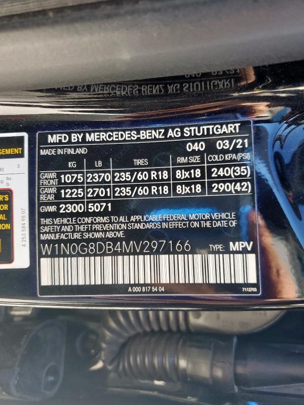 2021 MERCEDES-BENZ GLC 300 #3305681731