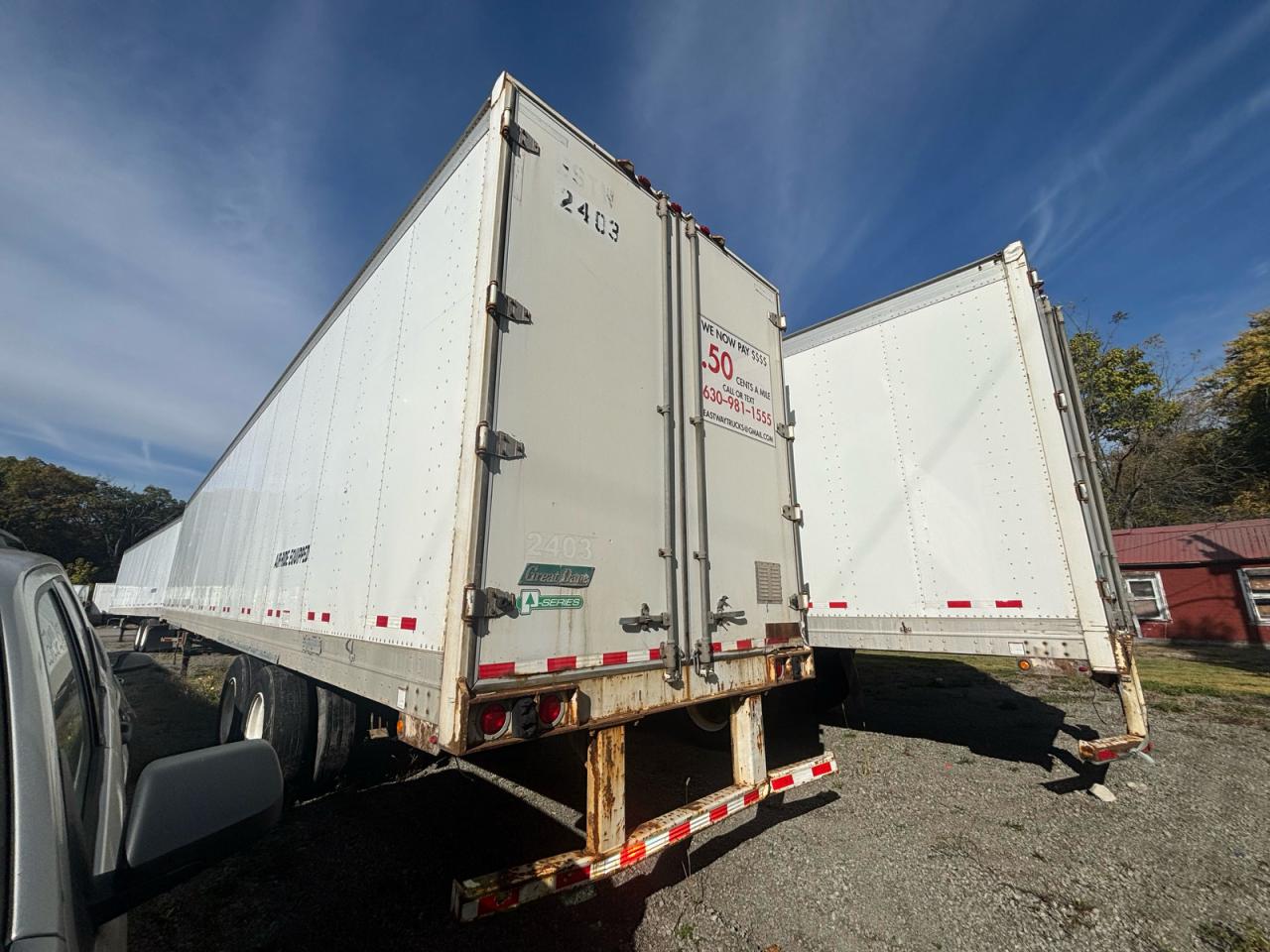 Lot #3283913349 2012 DRY VAN DRY VAN