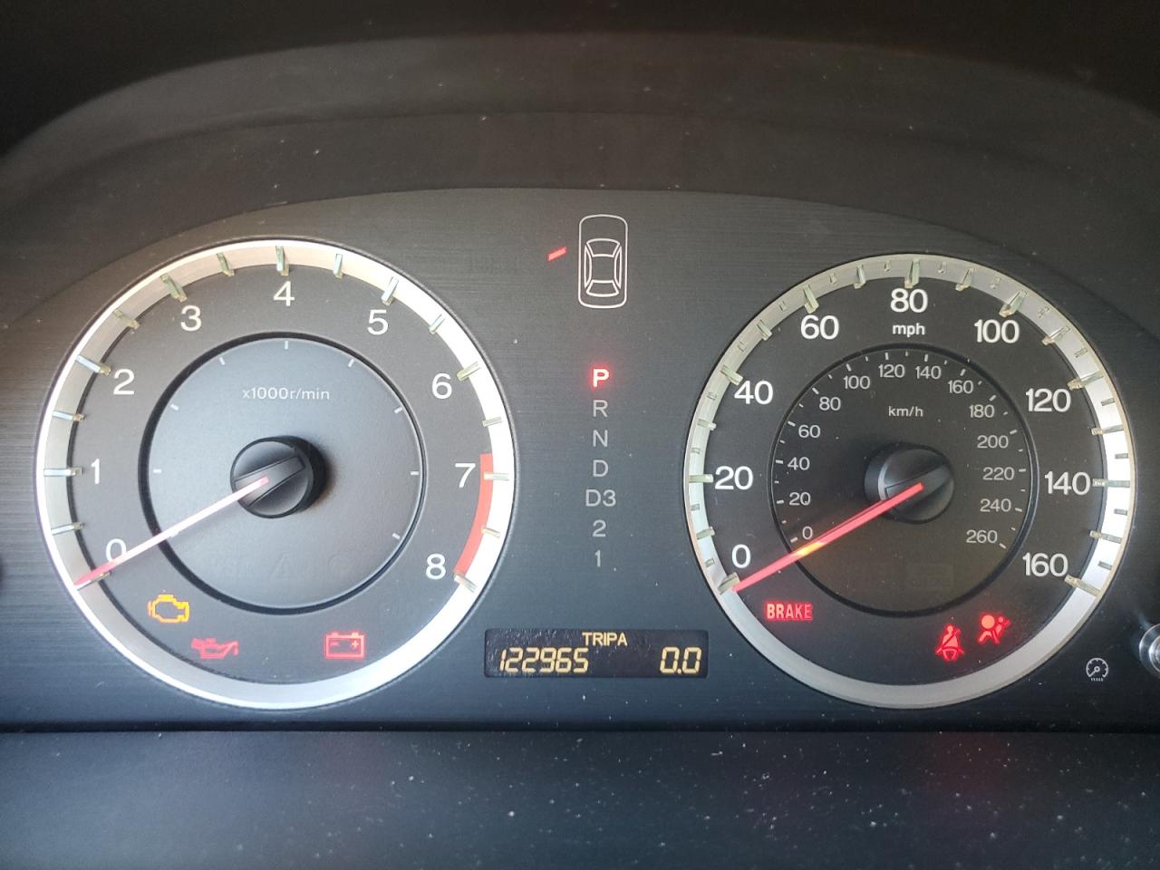 Lot #3309352974 2008 HONDA ACCORD EXL