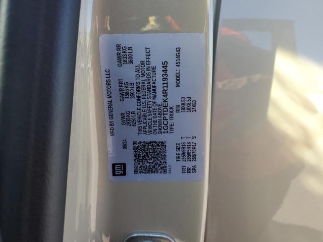 2024 CHEVROLET COLORADO Z - 1GCPTDEK4R1193445