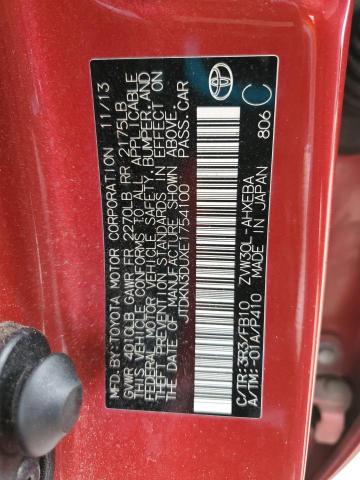 2014 TOYOTA PRIUS #3290075266