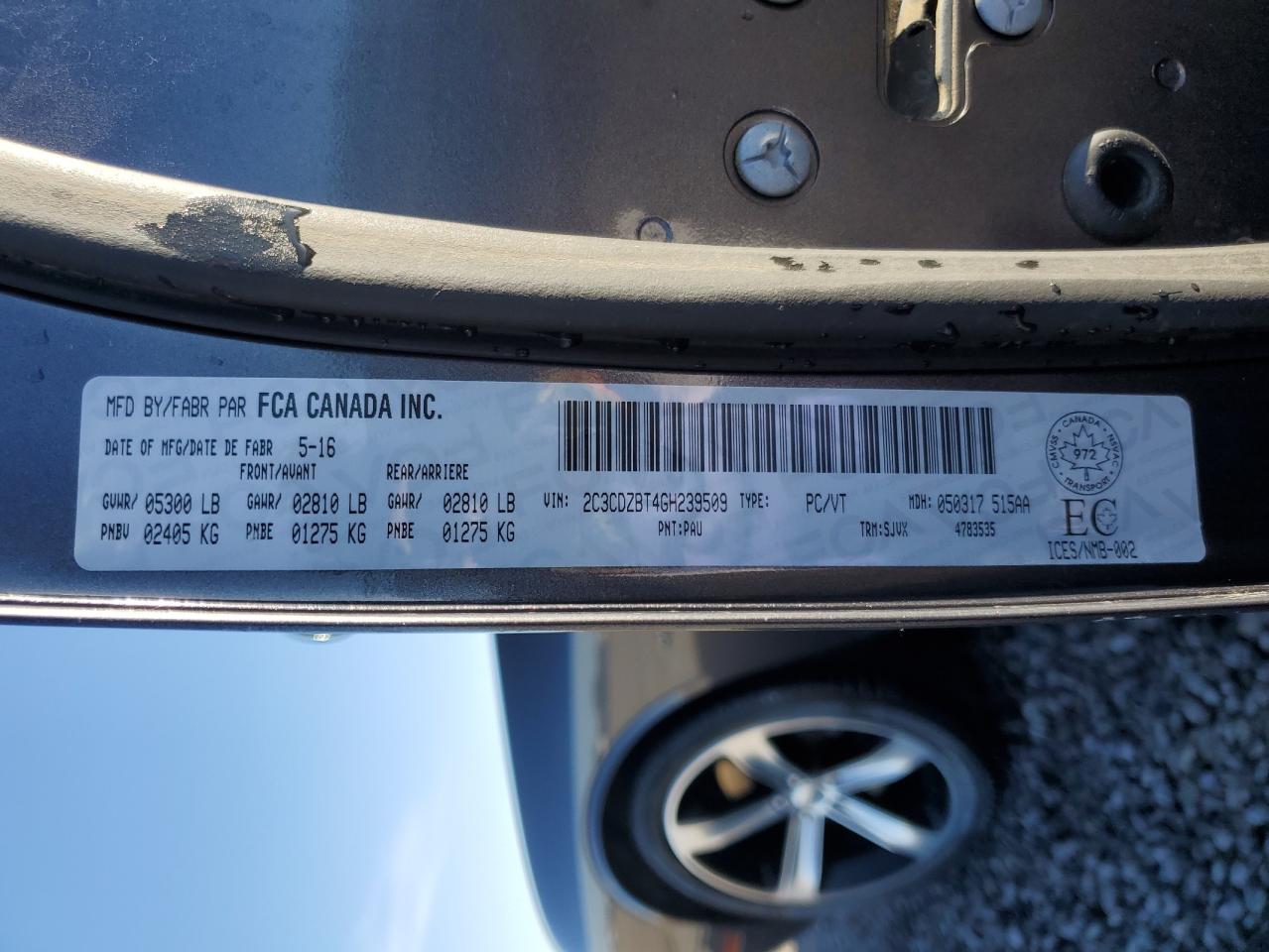 DODGE CHALLENGER R/T