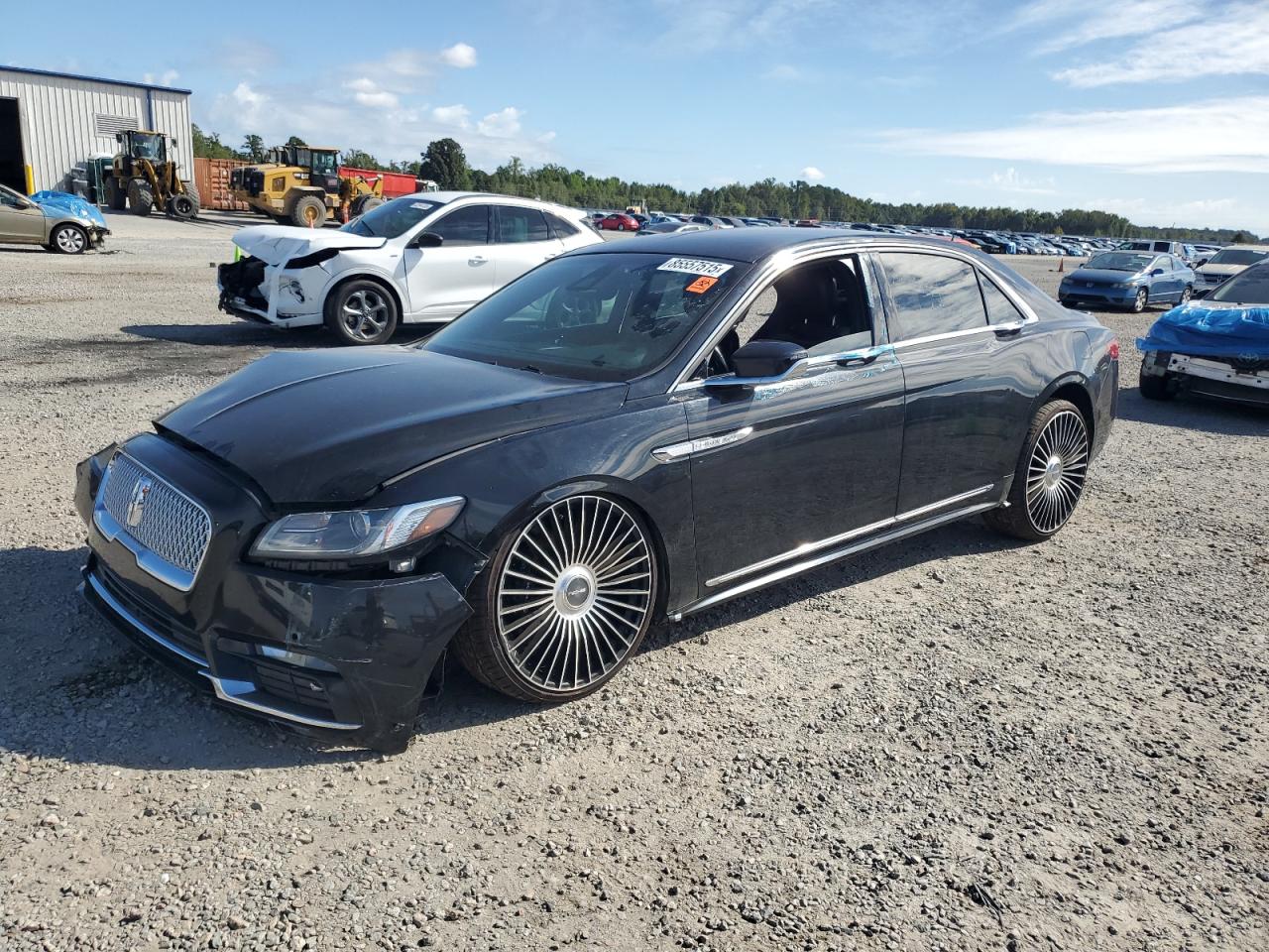  Salvage Lincoln Continental