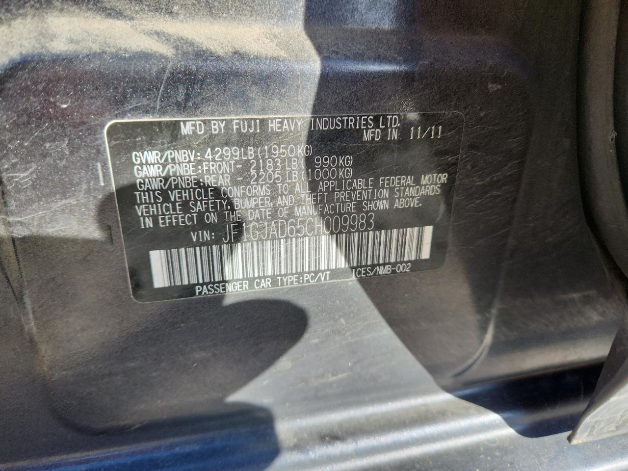 SUBARU IMPREZA PREMIUM