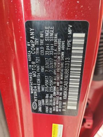 2022 HYUNDAI KONA SEL - KM8K6CAB1NU881313