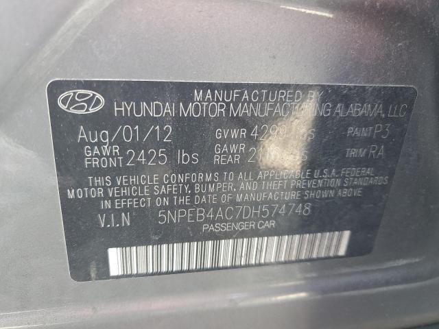 2013 HYUNDAI SONATA GLS #3303969703