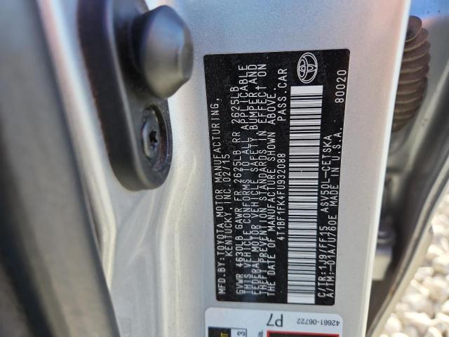 2015 TOYOTA CAMRY LE - 4T1BF1FK4FU932088