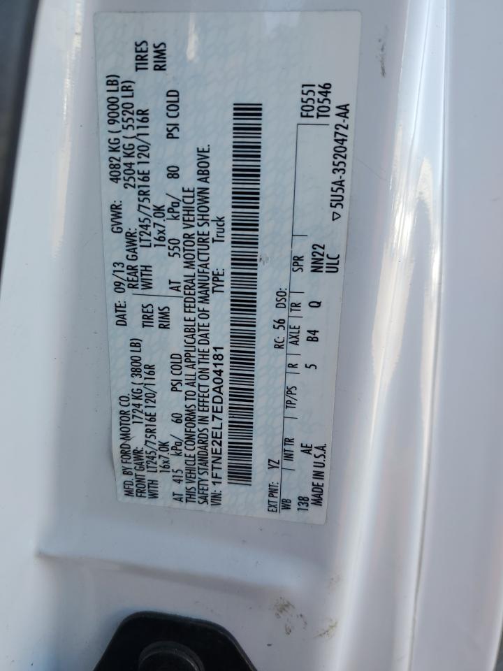 FORD ECONOLINE E250 VAN