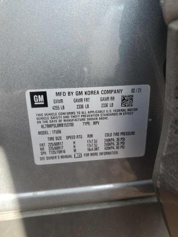 2021 CHEVROLET TRAILBLAZE #3302765388