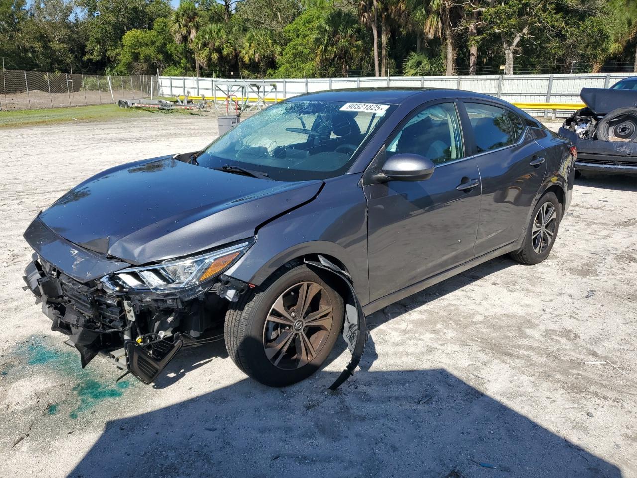 Lot #3302843895 2021 NISSAN SENTRA SV