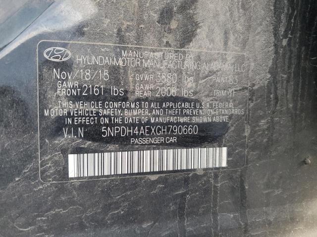 2016 HYUNDAI ELANTRA SE - 5NPDH4AEXGH790660