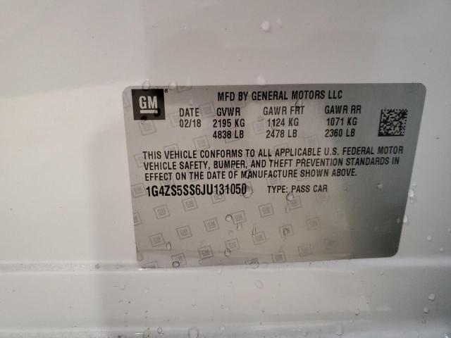 2018 BUICK LACROSSE P 1G4ZS5SS6JU131050