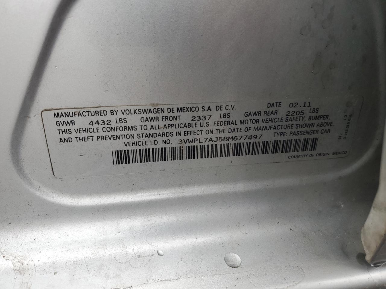 VOLKSWAGEN JETTA TDI