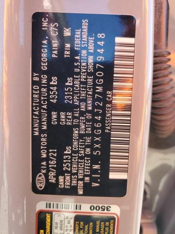 2021 KIA K5 GT LINE - 5XXG64J27MG079448