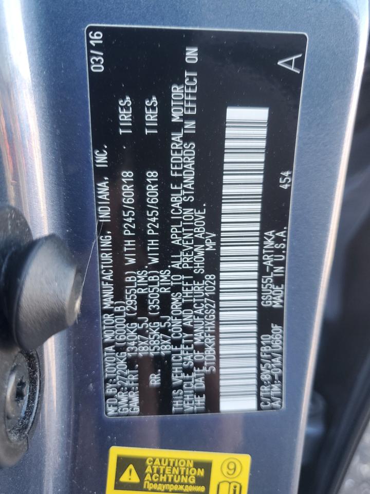 TOYOTA HIGHLANDER LE