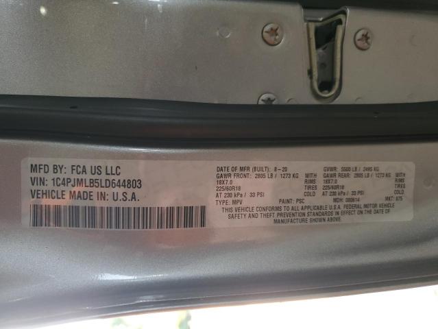 2020 JEEP CHEROKEE L - 1C4PJMLB5LD644803