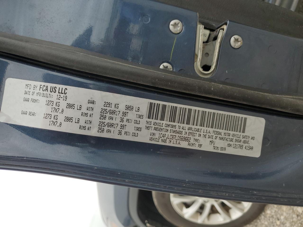 JEEP GRAND CHEROKEE LATITUDE