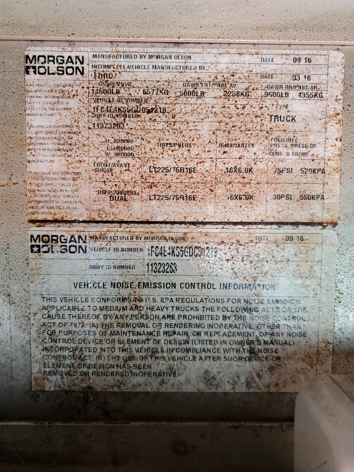 Lot #3305302348 2016 FORD E450