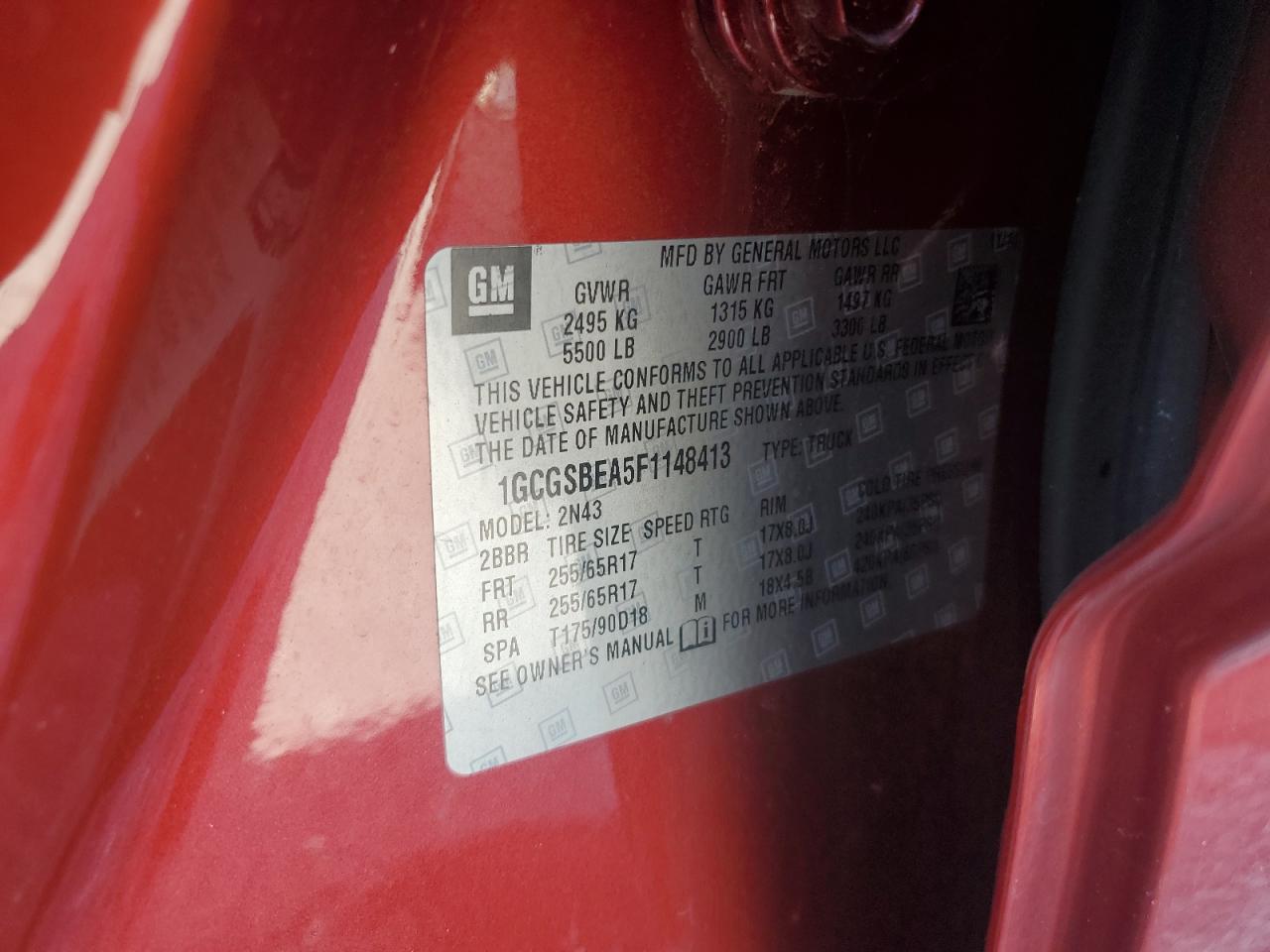 CHEVROLET COLORADO LT