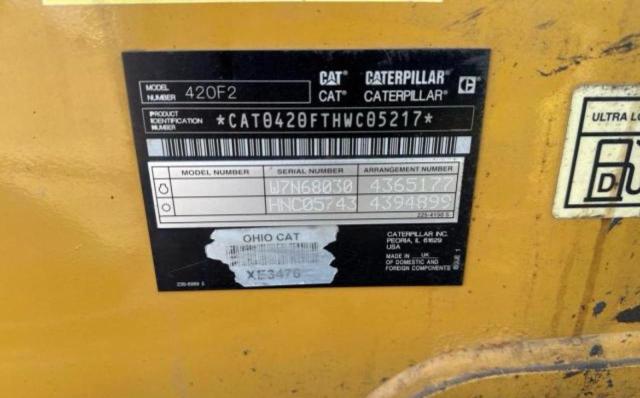 2019 CAT 420F2 #3278812611
