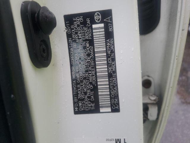 2011 TOYOTA COROLLA BA - JTDBU4EE1B9136662