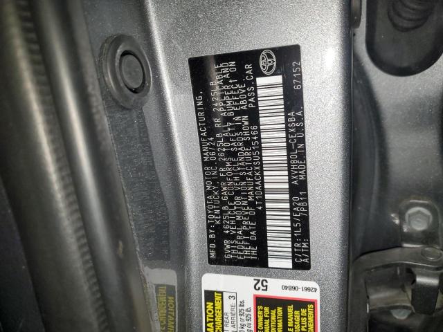 2025 TOYOTA CAMRY XSE 4T1DAACKXSU515466